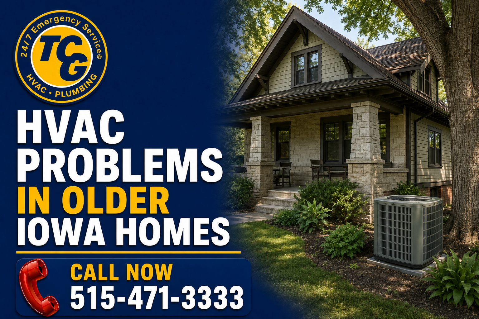 Why Older Iowa Homes Struggle With Heating and Cooling