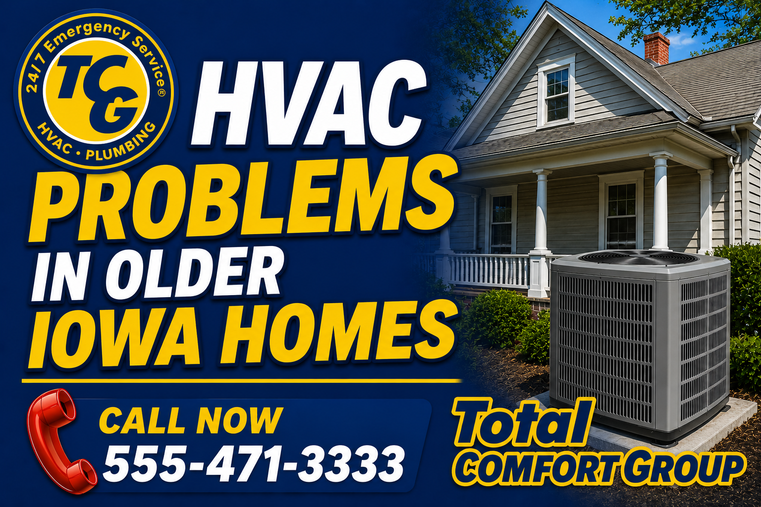 Why Older Iowa Homes Struggle With Heating and Cooling